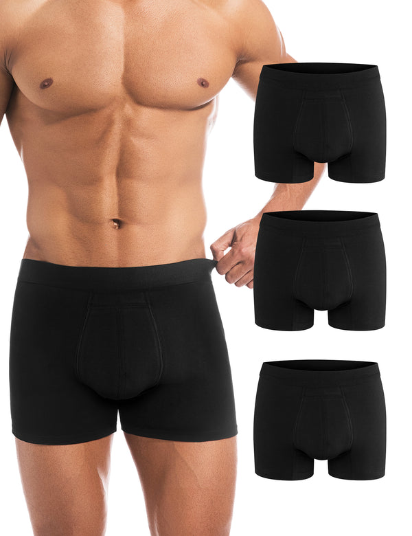 Incontinence Underwear for Men, Cotton Reusable Washable Leakproof Boxer Briefs, Heavy Flow Bladder Leak Men's Incontinence Underwear